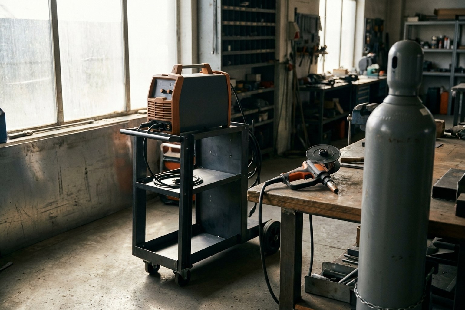 Why aluminum is harder to MIG weld than steel AI-generated editorial illustration.